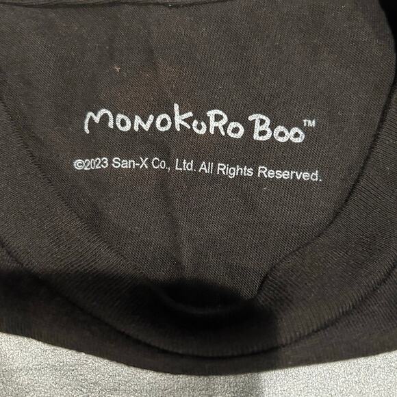 MONOKURO BOO Pigs Black Short Sleeve Graphic Tee Size M - Picture 4 of 4